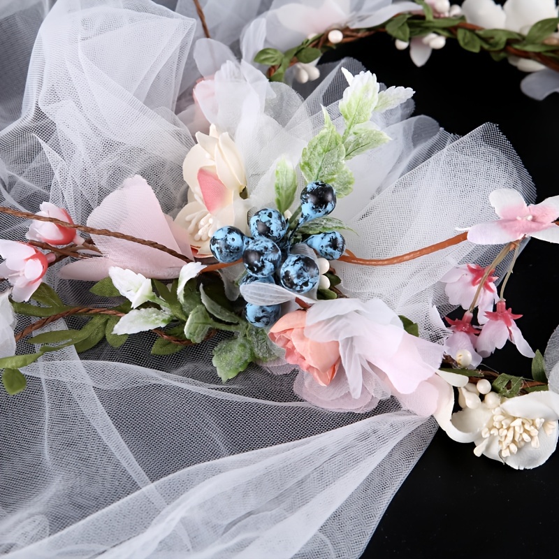 Tulle Flower Headbands