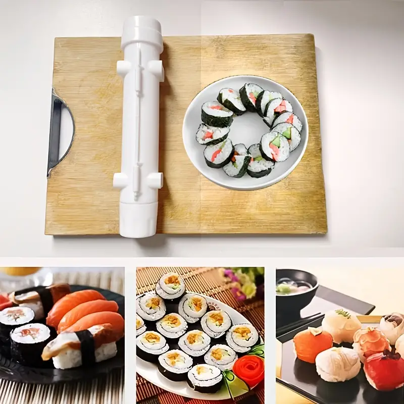 Multifunctional Sushi Mold - Diy Cylinder Sushi Maker For Easy And  Delicious Homemade Sushi - Temu