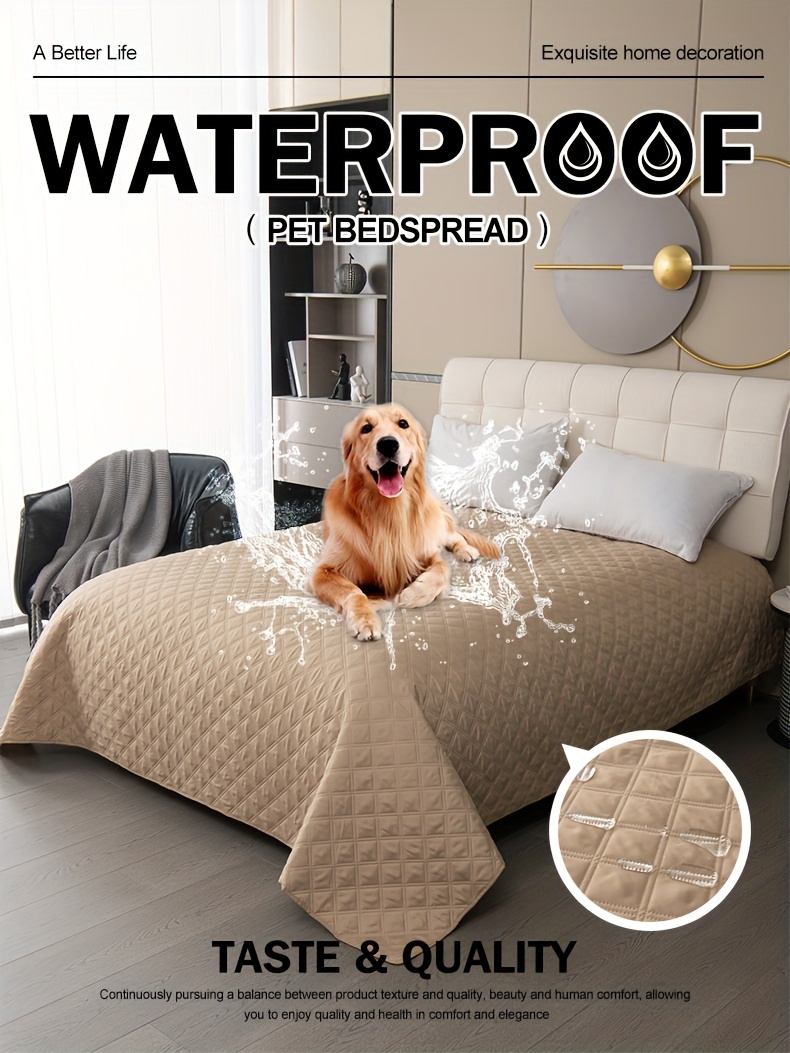 Waterproof pet covers outlet for human beds