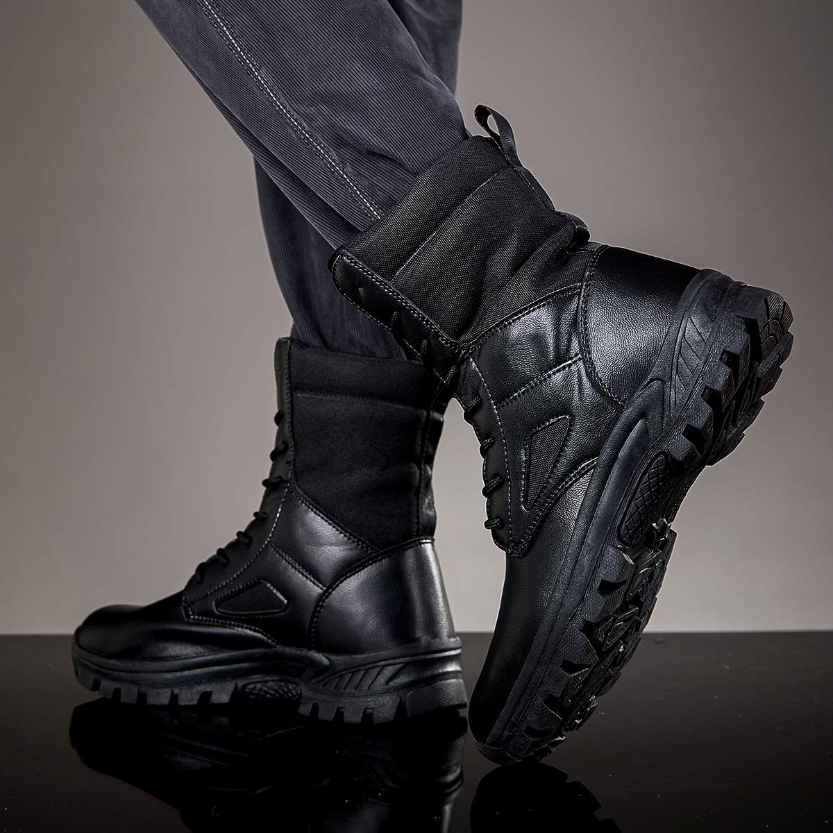 Stivali Tattici Militari Da Uomo Desert Boots Scarpe Da Trekking Antiscivolo  Resistenti Allusura - Scarpe Uomo - Temu Italy