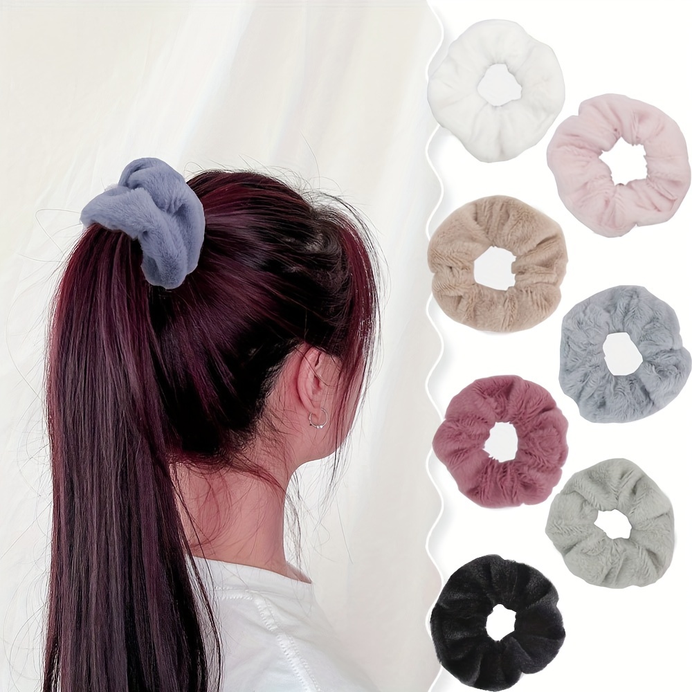 Scrunchies Hair Classic Hair Scrunchies Women Scrunchie Hair - Temu Canada