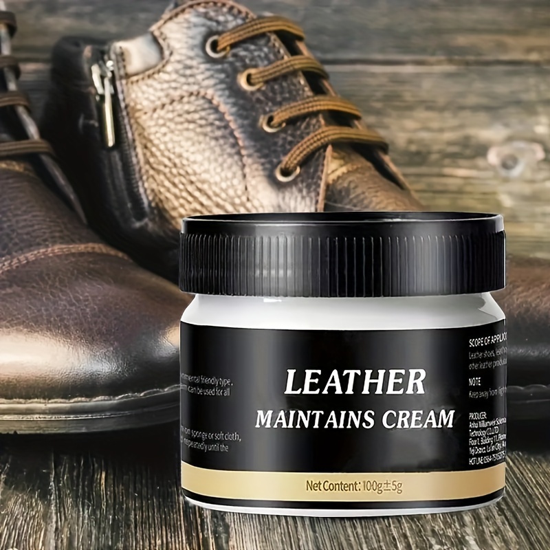 Leather Repair Cream Liquid Shoe Polish, Professional Shoe Cream, Express  Shoe Shine for Shoes, Boots and More (3PCS)