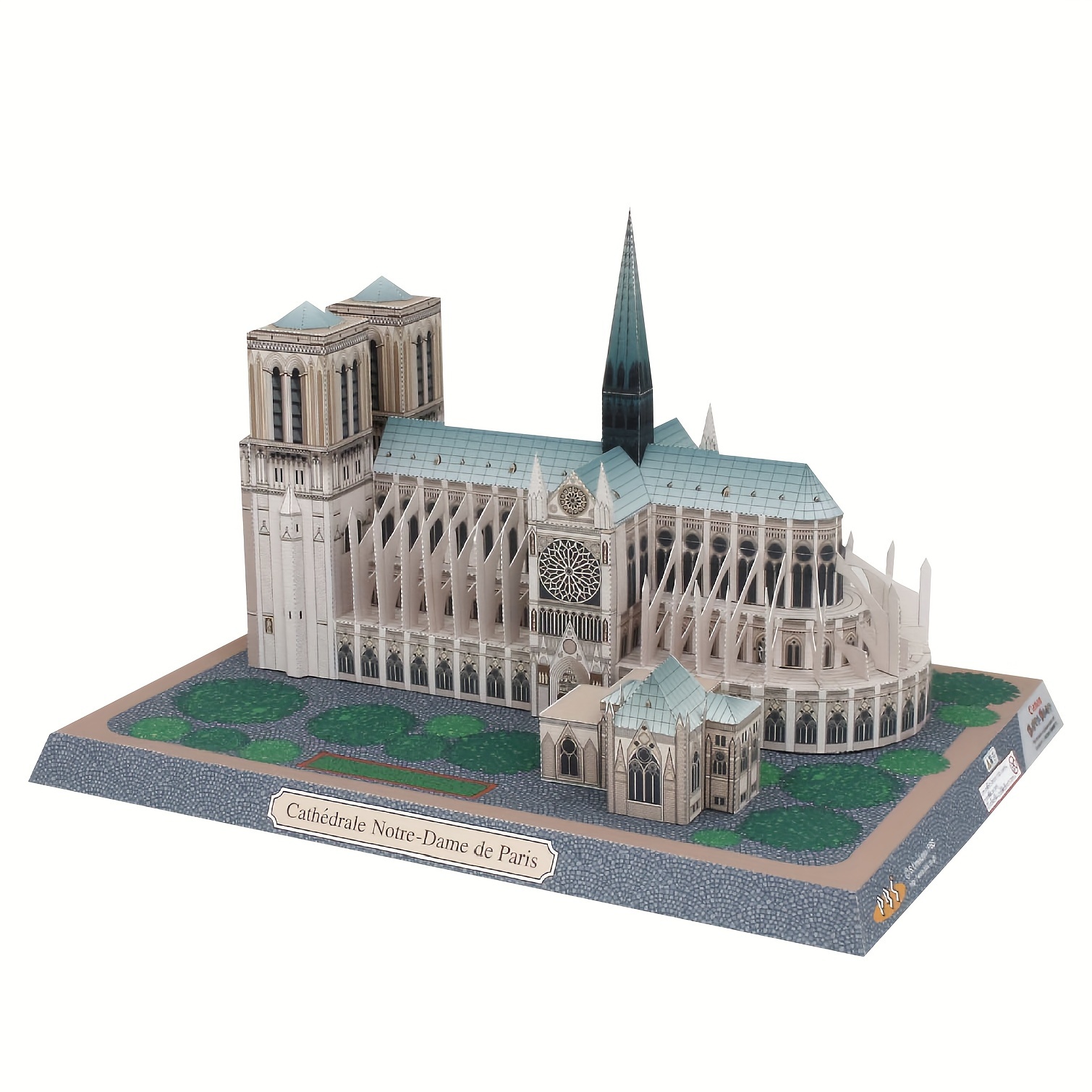 DIY Paper Puzzle 3D Three-Dimensional Barcelona Sagrada Familia Cathedral  Model Jigsaw Assembly Toy Children Birthday Gifts