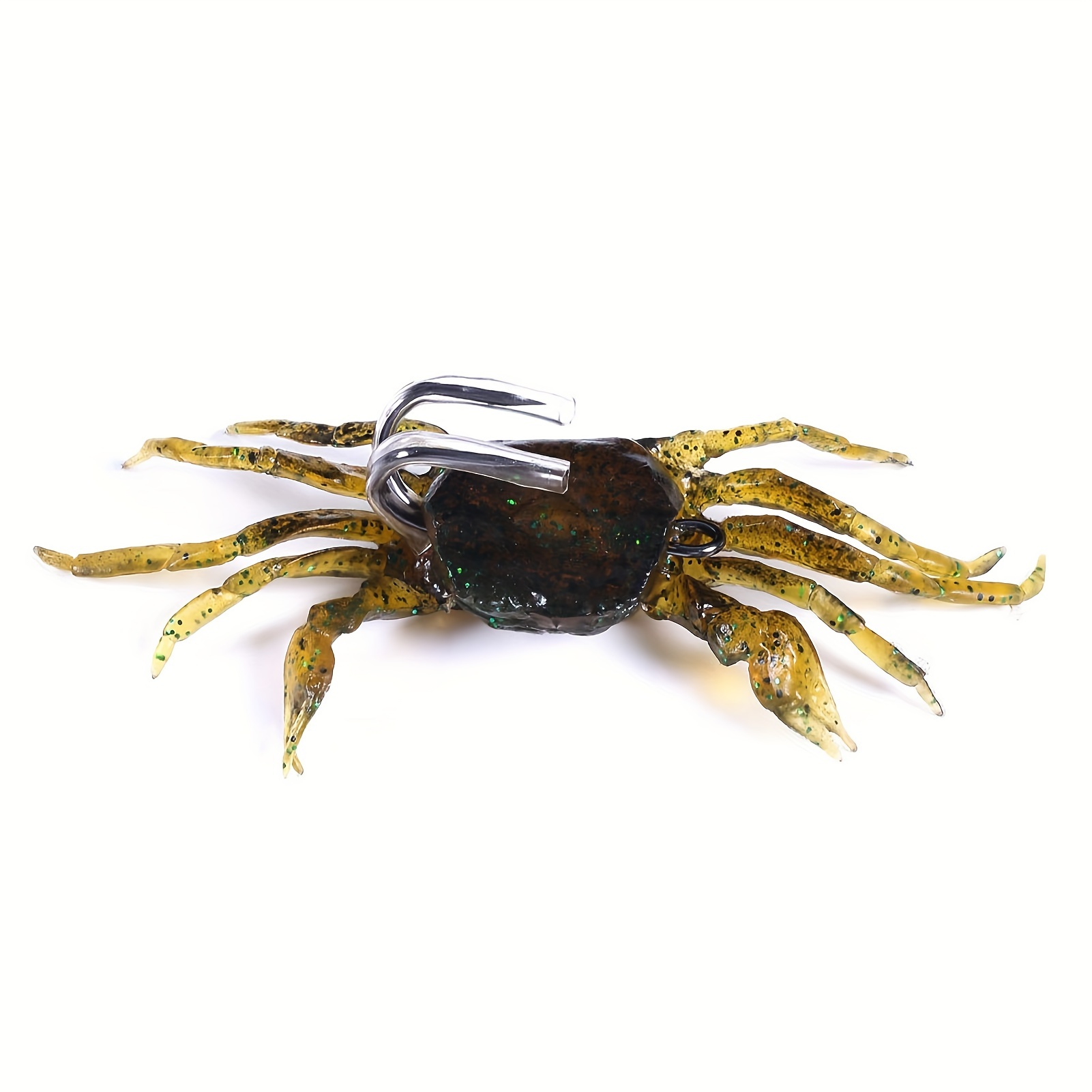 Bionic Soft Crab Baits 3d Simulation Soft Lures Sharp Hook - Temu