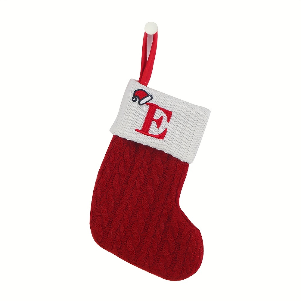 St. Nicholas Square 21-in. Initial Stocking sock  Y  CHRISTMAS