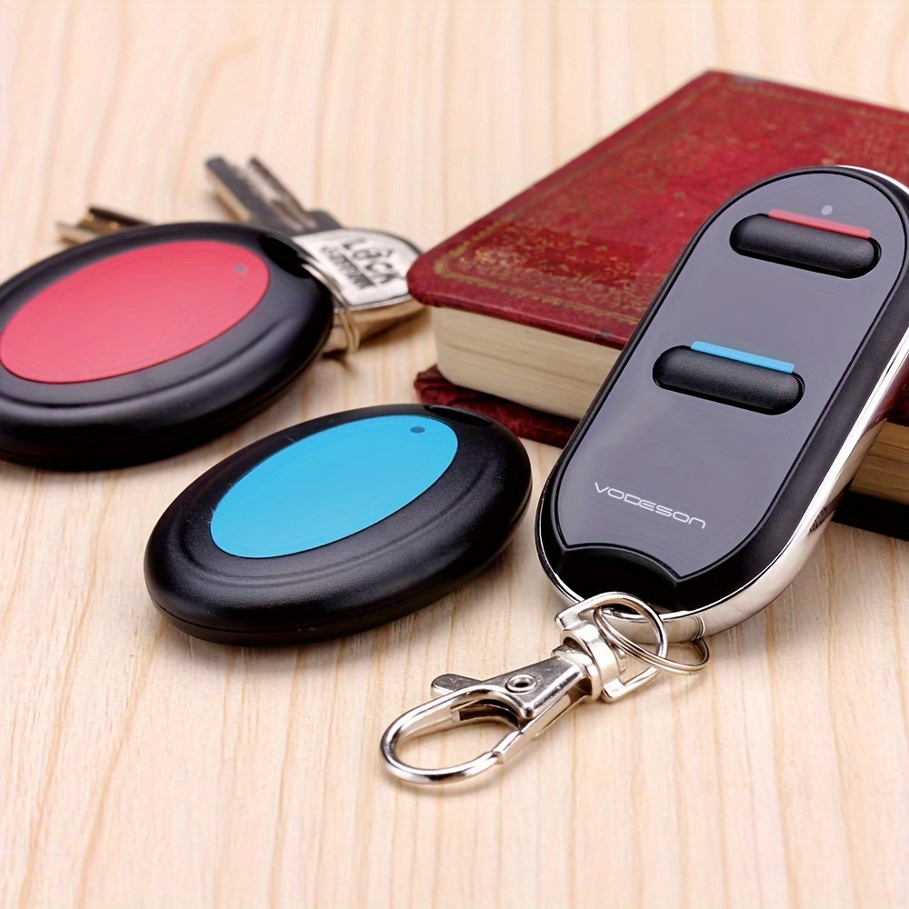 Buscador de llaves: rastreador inteligente de llaves Bluetooth y  localizador de artículos compatible con Find My APP, Tracker para llaves,  carteras