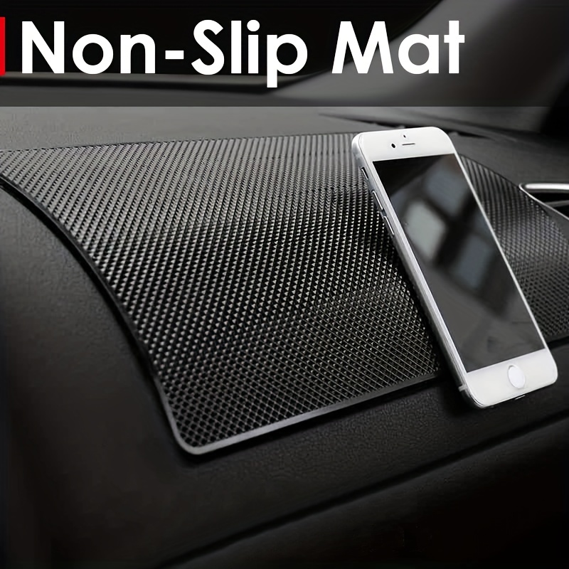 

Car Dashboard Non-slip Sticky Mat Phone Key Holder Non-slip Mat Magic Anti-slip Pad Adhesive Mat Car Sticker For Car Accessories (200mm X 130mm)