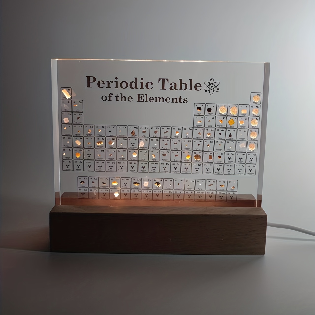 Tabla Periódica Elementos Quimicos Reales Muestras Cá