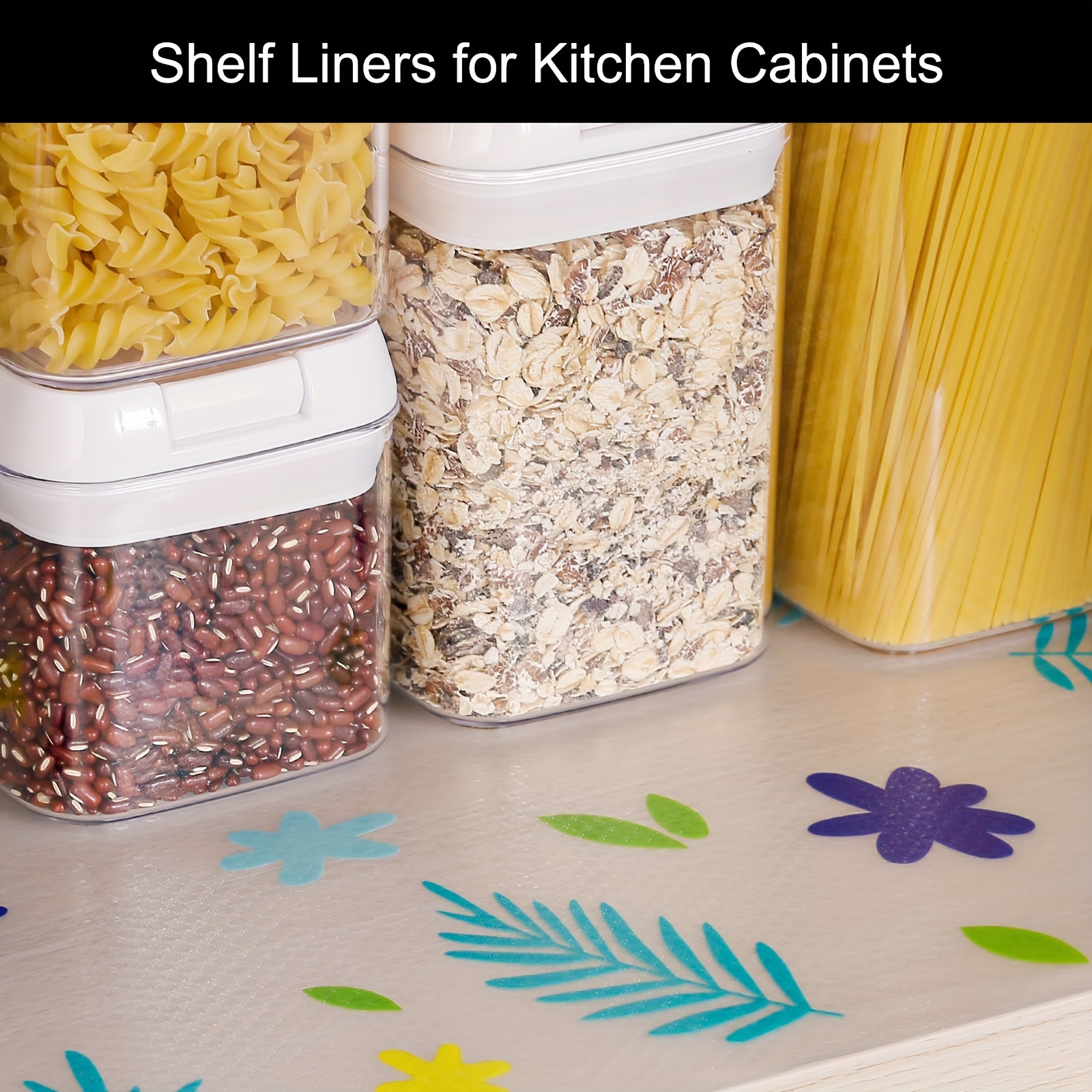 Shelf Liner, Premium Cabinet Liner, Non-slip Shelf Liners, Waterproof Shelf  Paper With Modern Pattern, Durable Eva Cabinet Liners, For Kitchen  Cabinets, Shelf, Counter And Drawer, Kitchen Supplies - Temu