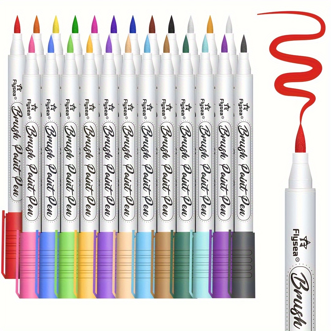 TongFu Paint Pens, 24 Colors Acrylic Paint Pens, Acrylic Paint Markers for  Wood, Canvas, Stone, Rock Painting, Glass, Ceramic Surfaces, Scrapbooking,  Fabric, Plastic, Card Making, DIY Crafts - Yahoo Shopping