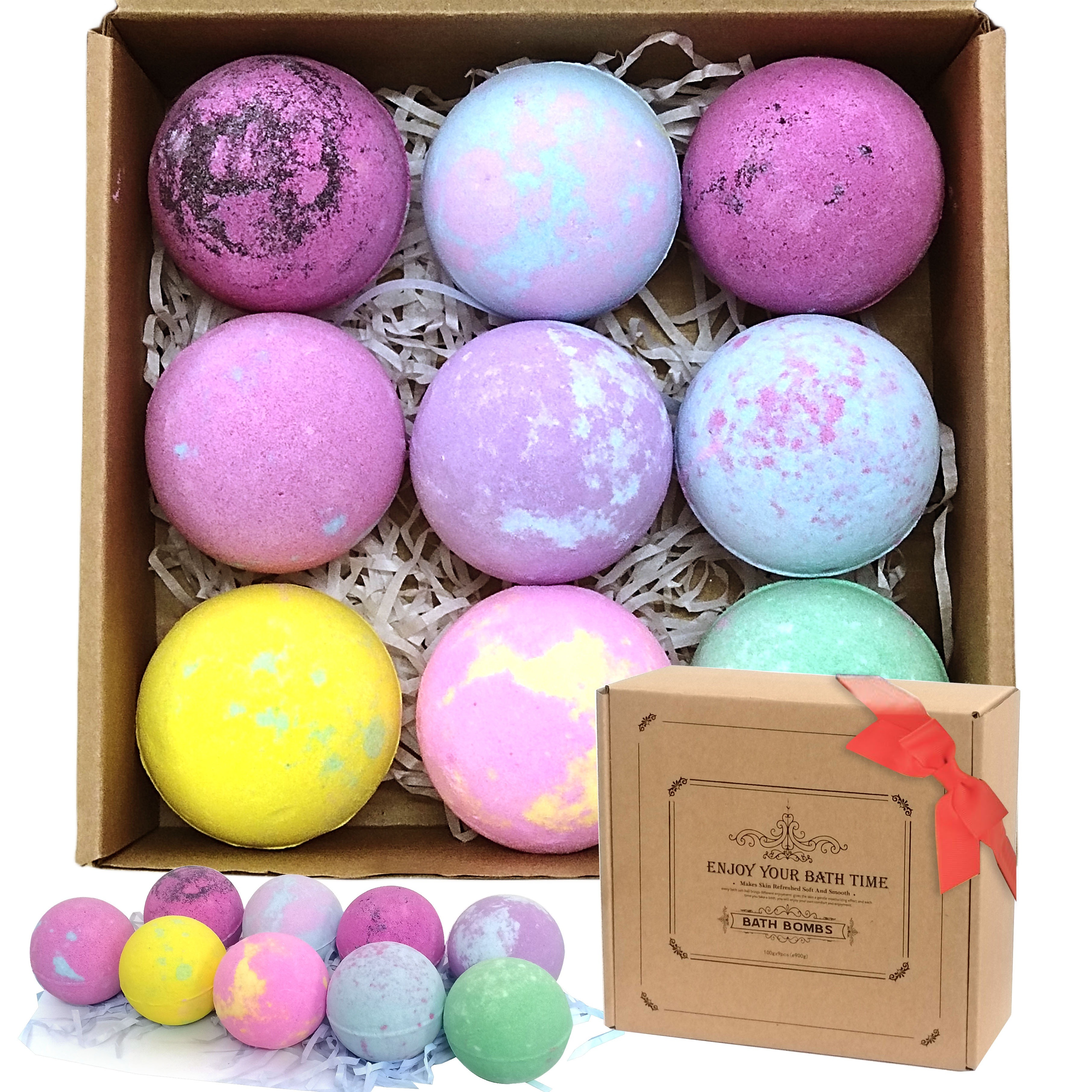 6 Bath Bombs for Kids Mini Dino Toys Inside Each Bomb Perfect Gift Set 5oz  Large Bath Fizzies With Fun Bubble Effect for Boys and Girls 