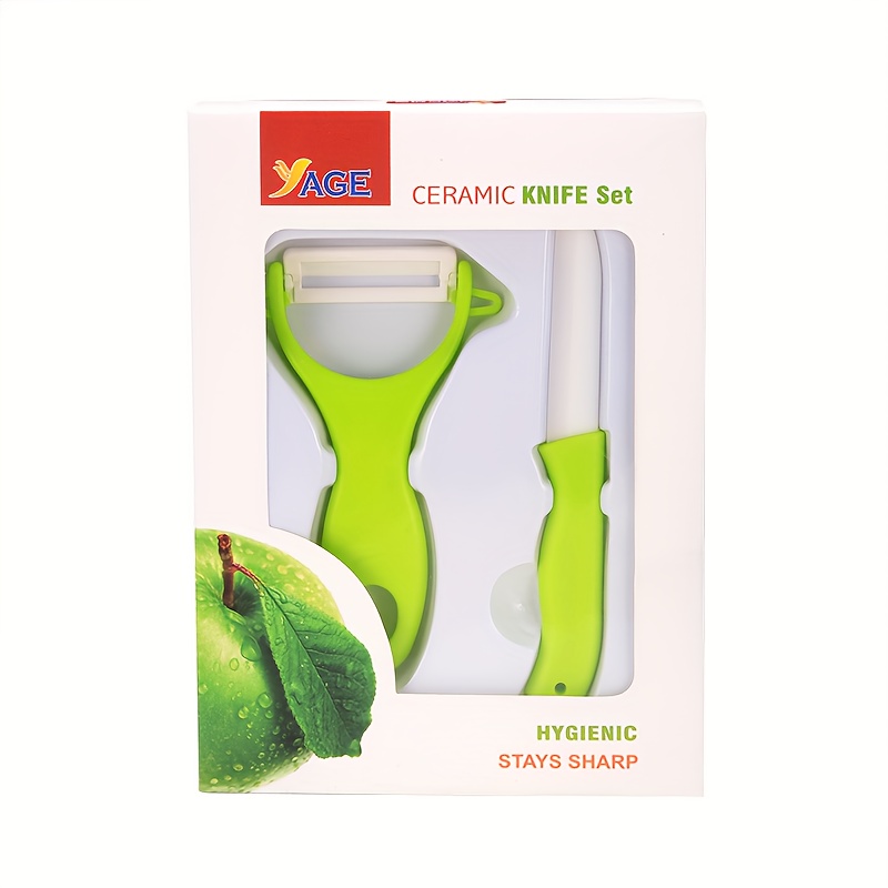 Ceramic Peeler, Fruit Knife Set, Kitchen Multifunctional Peeler