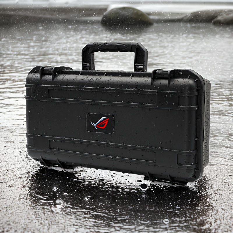 OPTOSLON ROG Ally Carrying Case Compitable with ASUS ROG Ally Gaming  Handheld and accessories, Hard Case for Travel and Storage[Black]