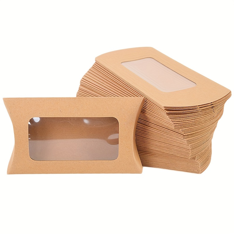 Image of Gift For Her/him 50 Pillow Boxes, Boxes, Window Boxes, Packaging Bags, Gift Boxes, Party Favors, Birthday Decorations, Wedding Decorations, Christmas Decorations, Party Supplies