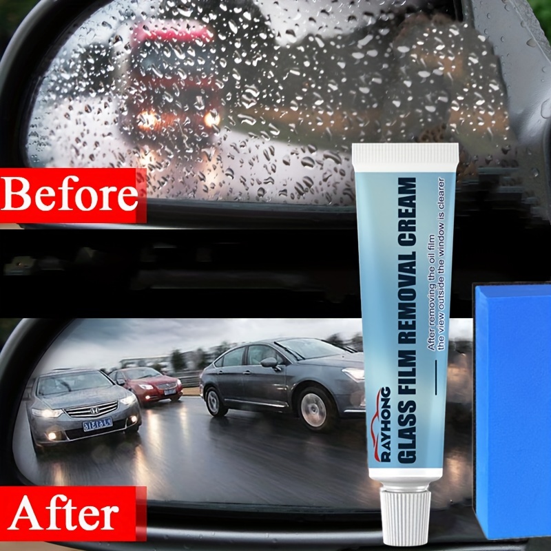 HGKJ Glass Deep Cleanser Car Surface Sponge Auto Glass Sponge Glass Remove  Oil Film Window Repair Car Wash & Maintenance - AliExpress