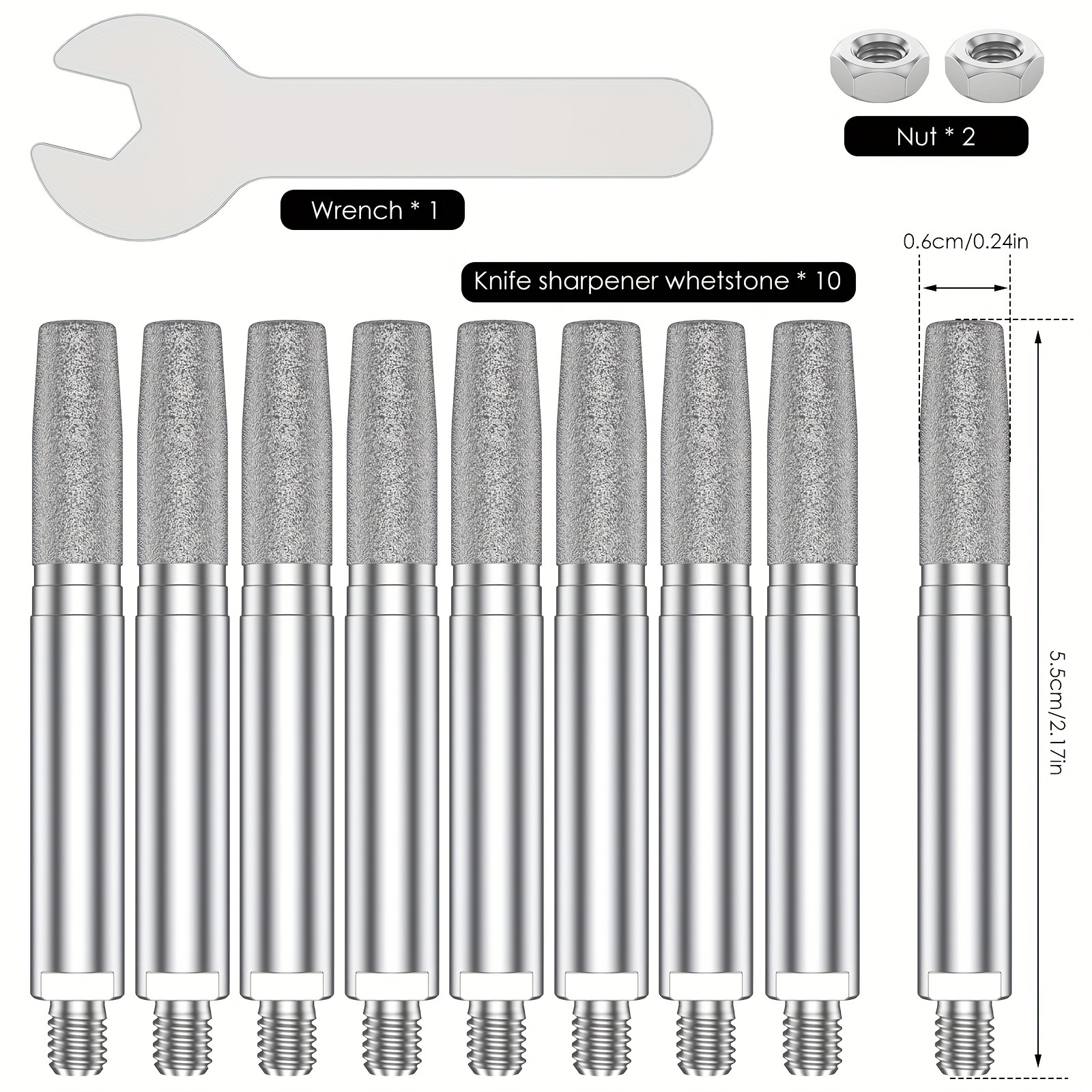 Chainsaw Sharpening Bits Tungsten Carbide Diamond Chainsaw