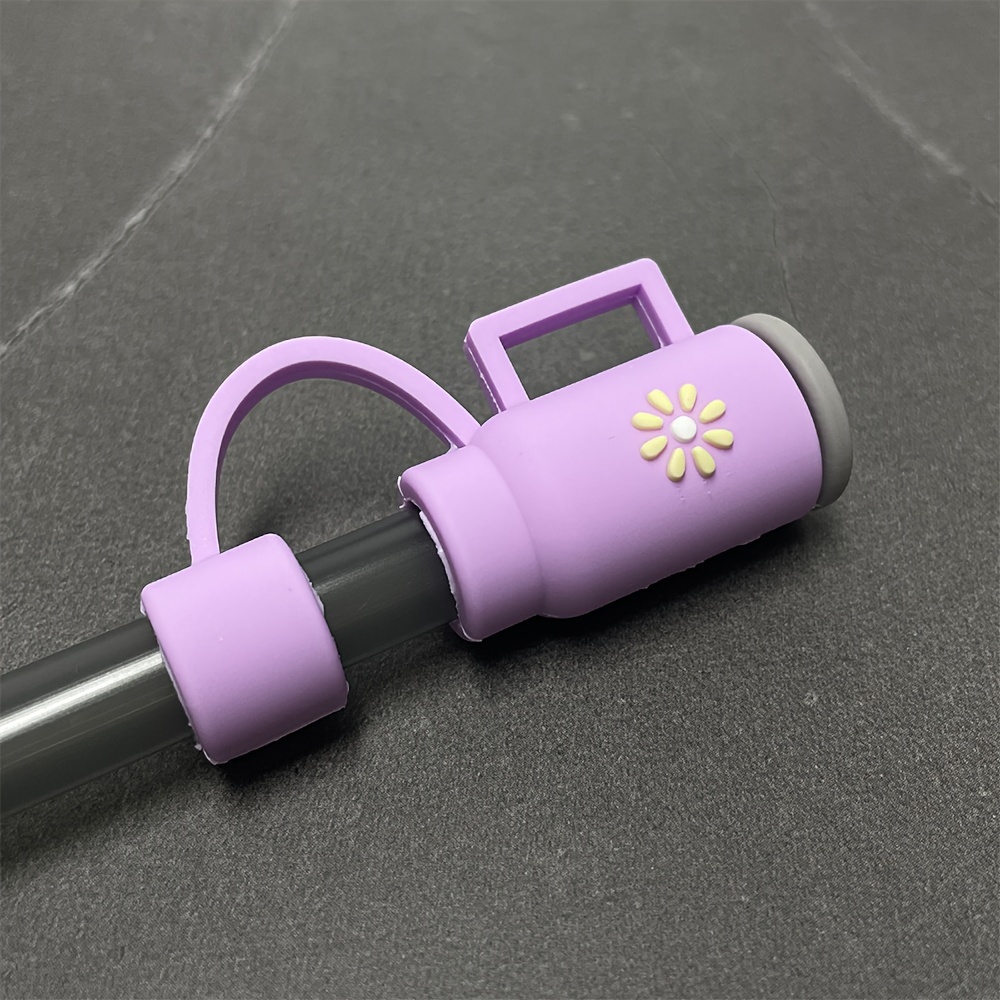 Silicone Straw Cover Reusable Dustproof Straw Plugs Cup Accessories