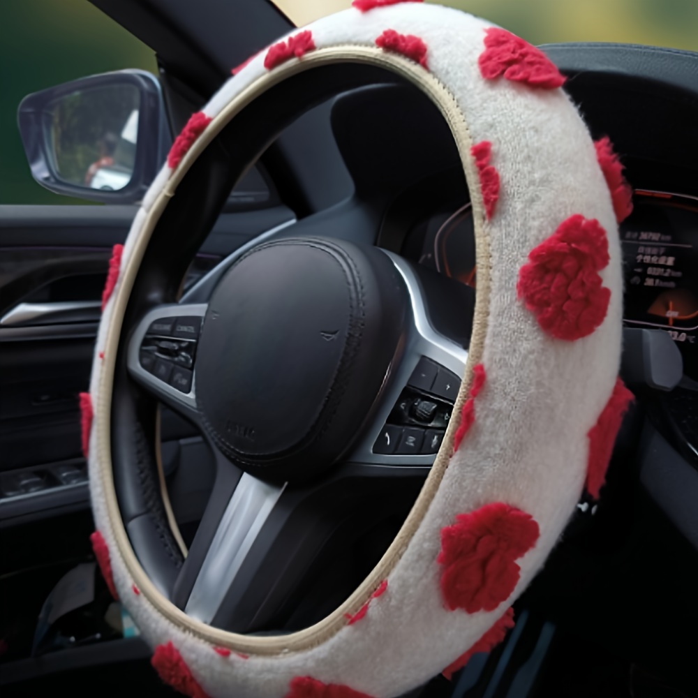 Heart steering deals wheel cover