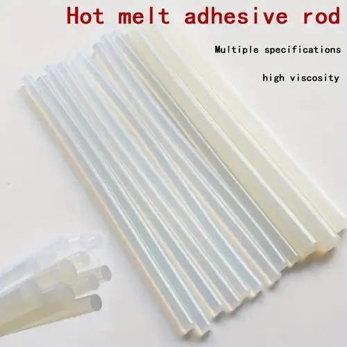 Hot Melt Coloured & Clear Glue Sticks 7/7.5/11mm x 100mm Pack of 12/30/50  sticks
