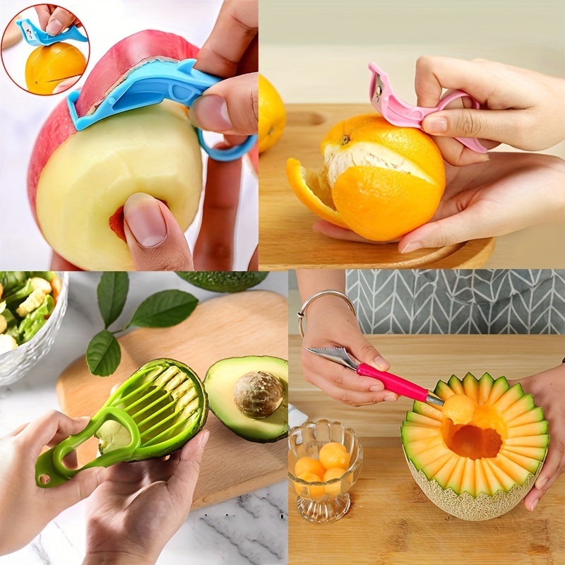 Creative Stainless Steel Vegetable And Fruit Slicing Tools - Temu