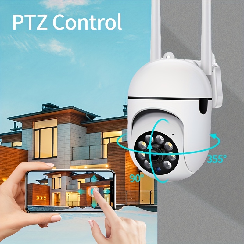 Dual Frequency Ai powered 1080p Indoor Surveillance Camera - Temu