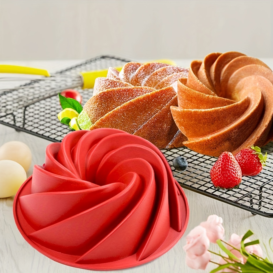 Silicone Bundt Pan, Heritage Bundtlette Cake Mold, For Fluted Tube Cake  Making, Baking Tools, Kitchen Gadgets, Kitchen Accessories, Home Kitchen  Items - Temu