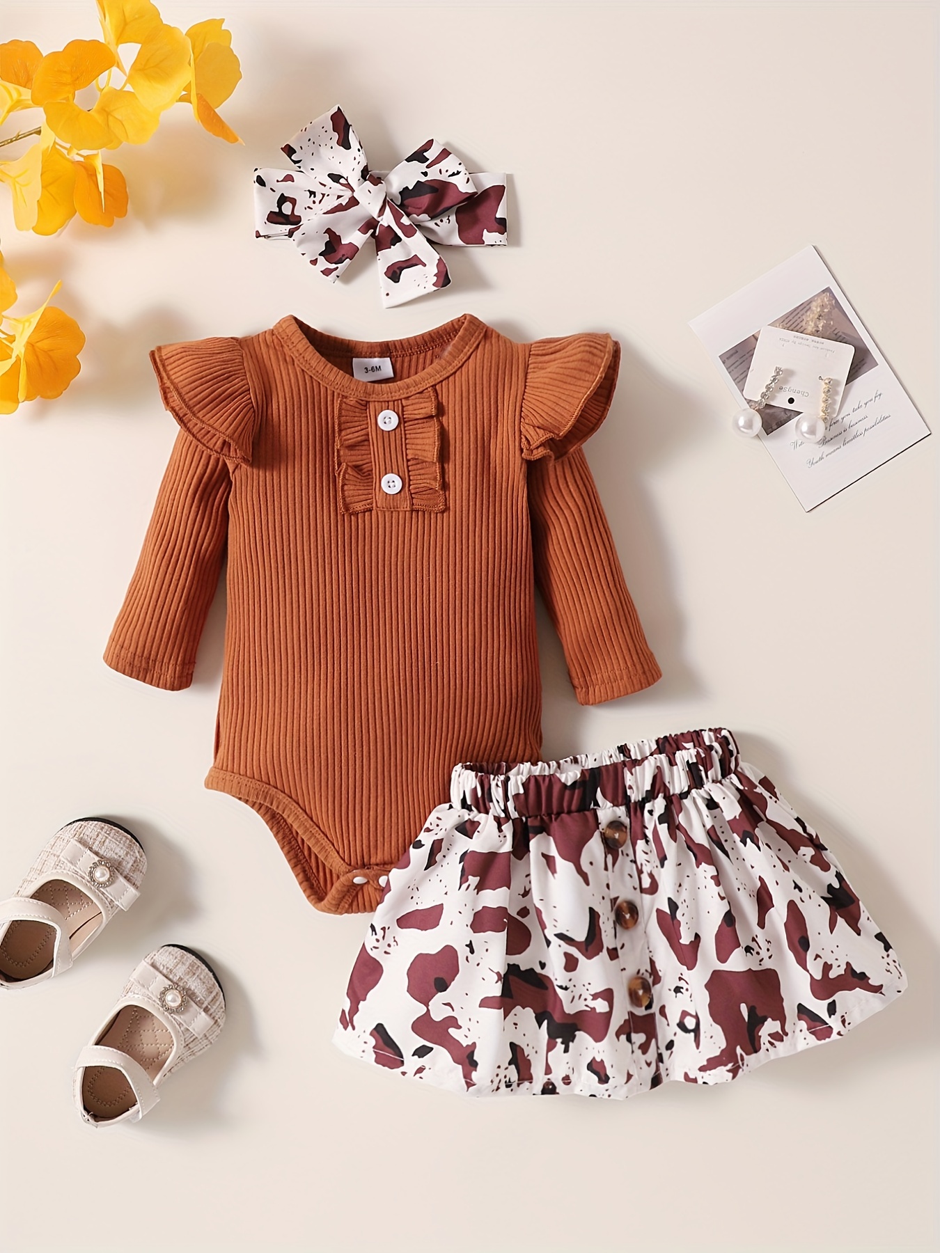 Baby Girl Clothes Outfits , Ruffle Romper Pants