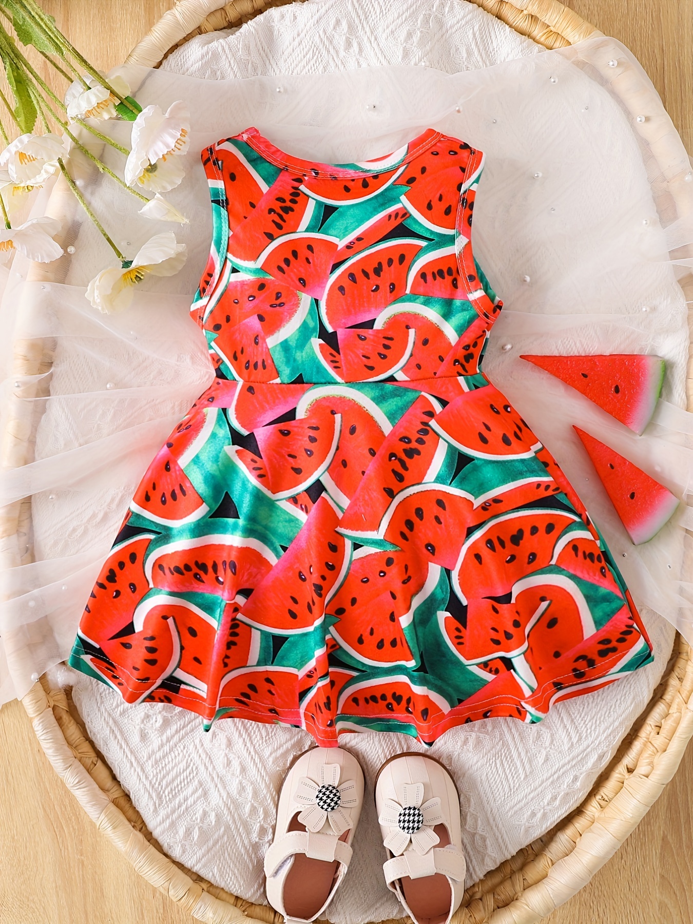 Little girl hot sale watermelon dress