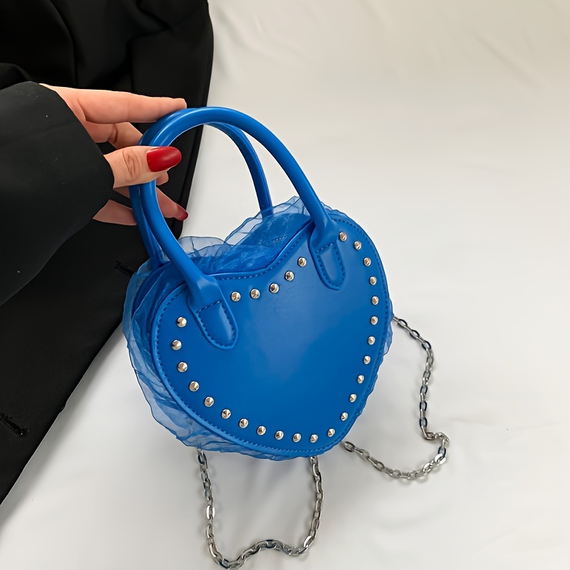 Mini discount blue purse