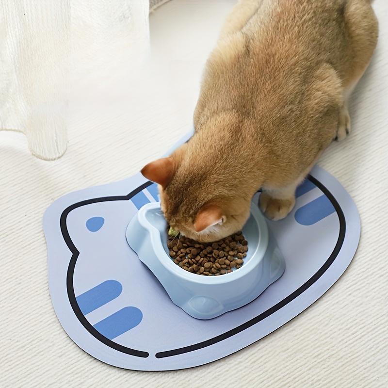 Cartoon Cats Pet Food Mat