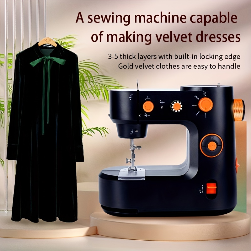  Máquina de coser de mano, mini máquina de coser