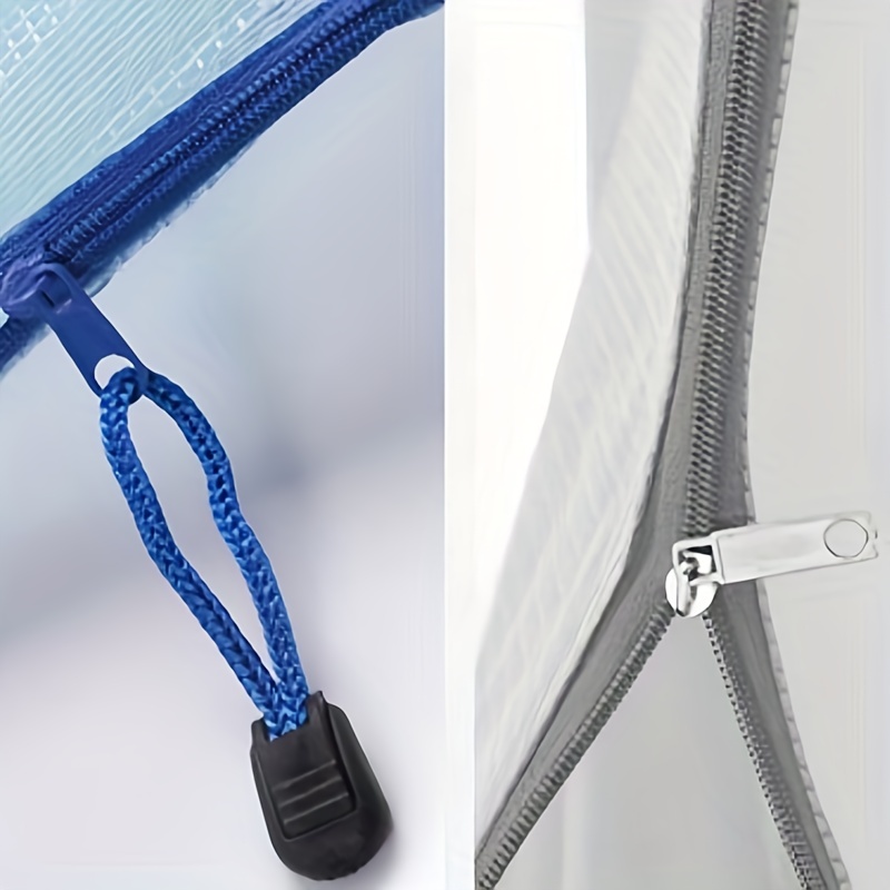 Mesh Zipper Pouch Bags A3-10 Pack Plastic Zipper Pouches for