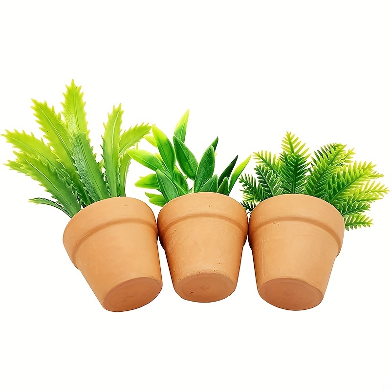 Acheter 1:Pot de fleurs Miniature en pot pour maison de poupée, modèle de  bonsaï, décoration de jardin, 12 pièces