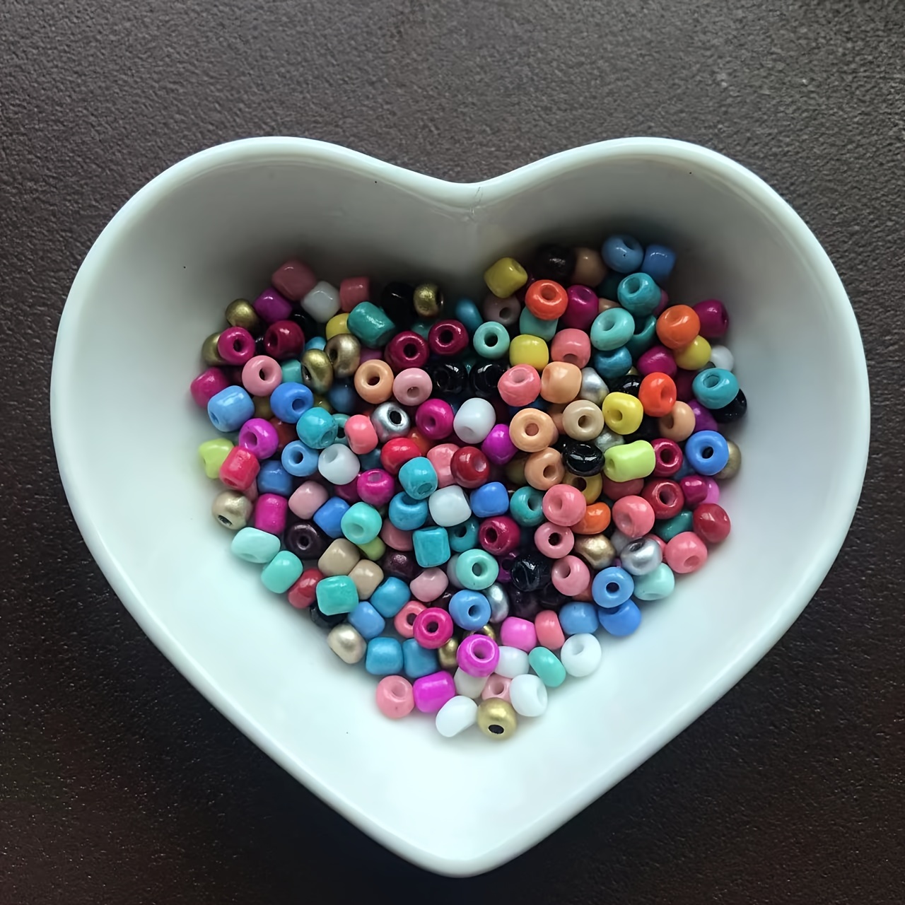 Buy Glass Seed Beads 1/2-lb bag at S&S Worldwide