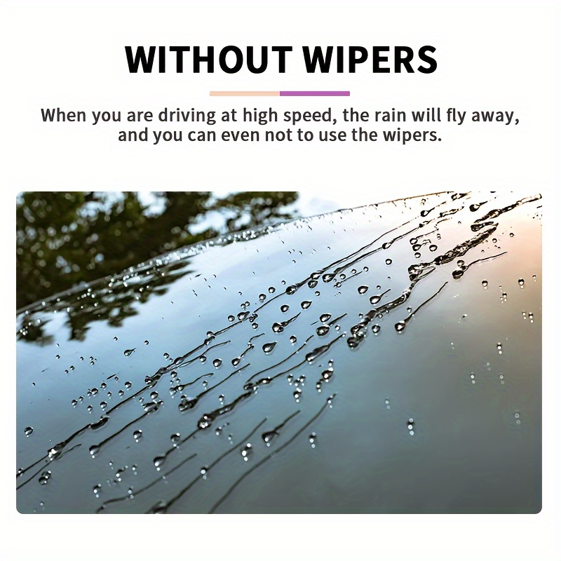 2pcs Antifoggant Spray, Car Window Glass Windshield Waterproof Rain Agent,  Windshield Anti-Fog Spray Rearview Mirror Rainproof Waterproof Spray