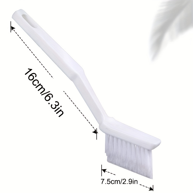 1pc Kitchen Crevice Brush Bendable Stiff Bristle Cleaning Brush For Hard-to-reach  Areas