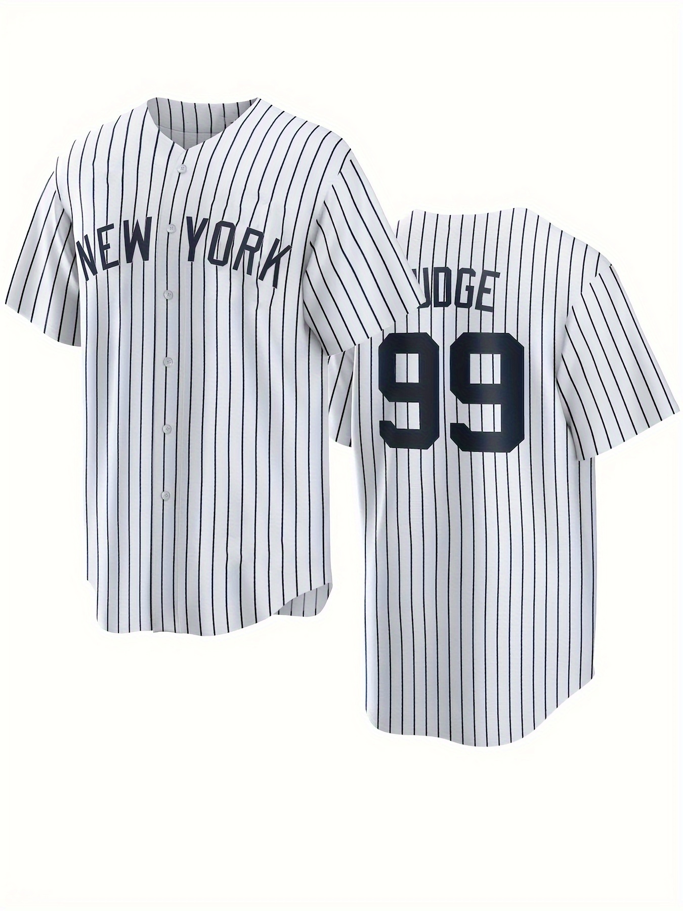 Camiseta Béisbol Bordada Ee. Uu. Hombre Uniforme Manga Corta - Temu