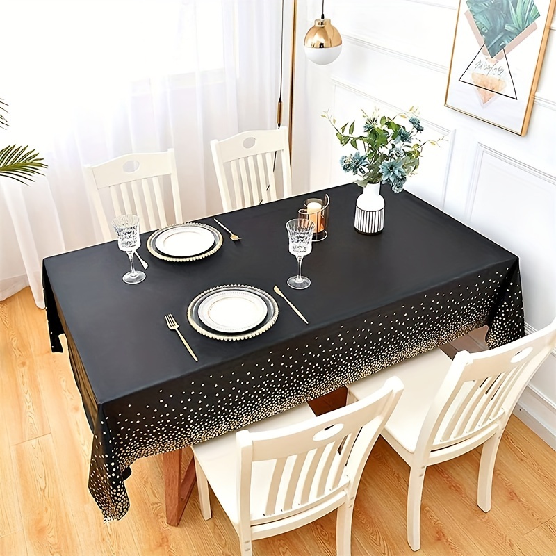 Rectangle Table Cloth Black