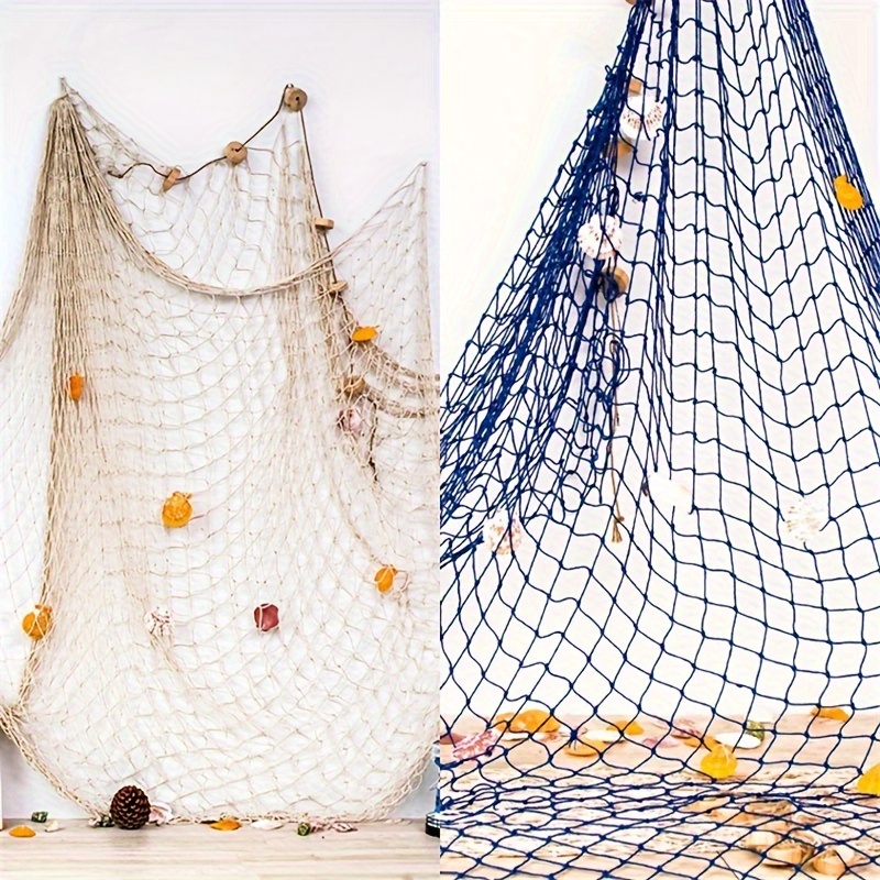 Mediterranean Style Decoration Chunky Line Hemp Rope Fishing - Temu