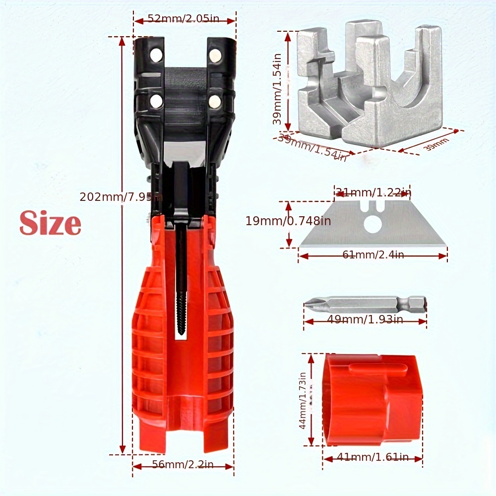 Sink store socket wrench