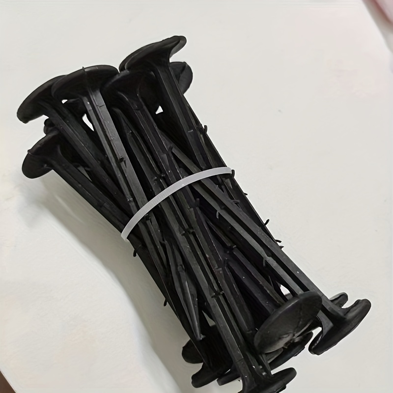 Black best sale plastic pegs