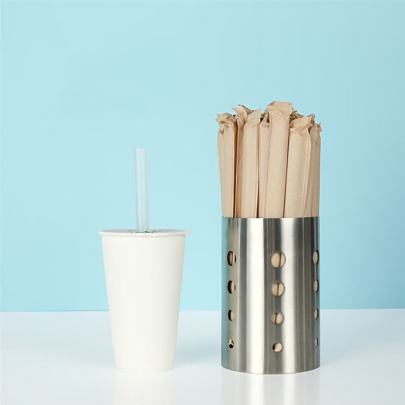 Disposable Straws Pearl Milk Tea Thick Straws Milk Tea Shop Special  Independent Packaging Individual Straws Commercial Household, Outdoor  Camping - Temu