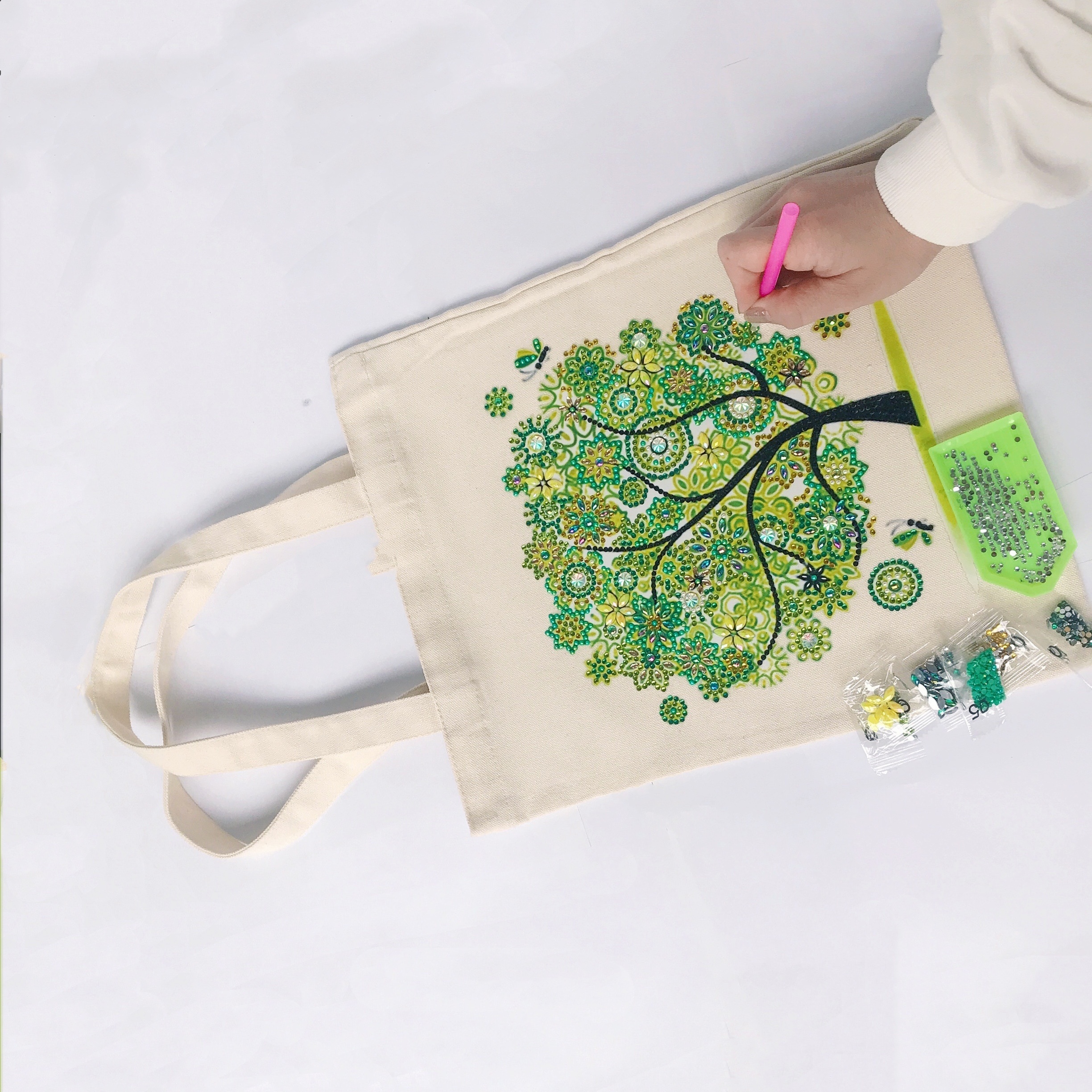 Diamond Painting Kits For Adults Tote Bag With Handles, Diamond Art Bags,  Shopping Bags Merchandise Bags For Women - Temu Croatia