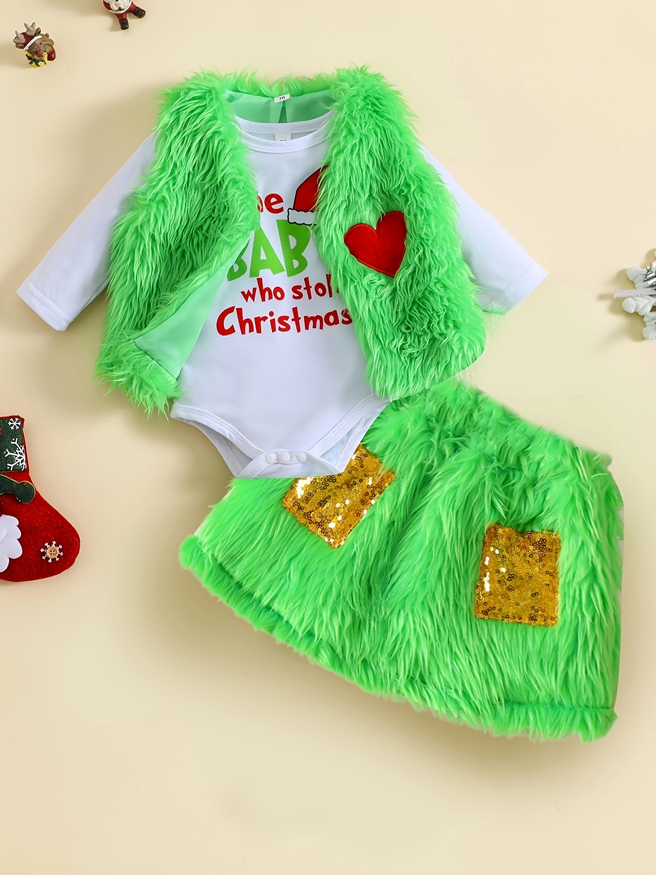 Grinch christmas hoodie leggings clothing clothes outfit for women