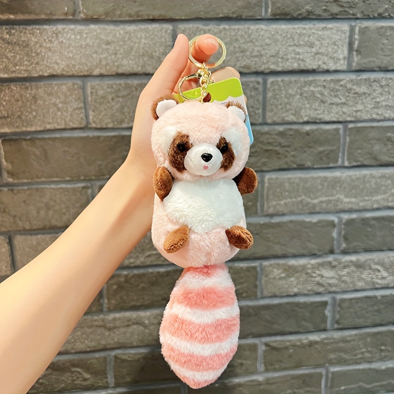 Raccoon Plush Toy Raccoon Stuffed Animals Cute Plushies - Temu