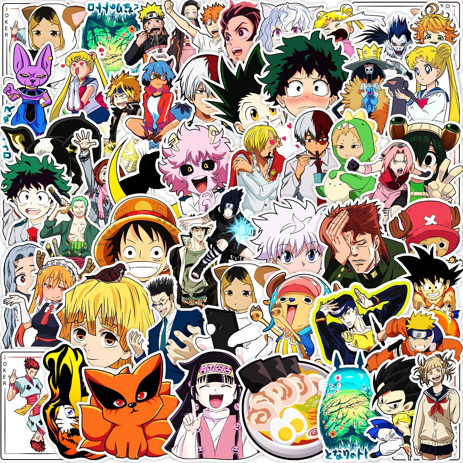 Anime Girl Sticker Design Manga Anime Sticker Kawaii style by ARTify  Illustrations on Dribbble