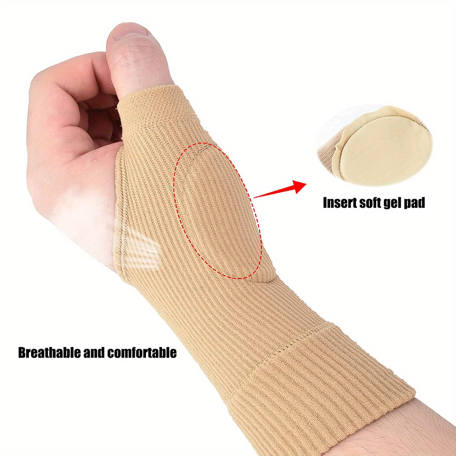 Achilles Heel Padded Sleeve - 1 Pair