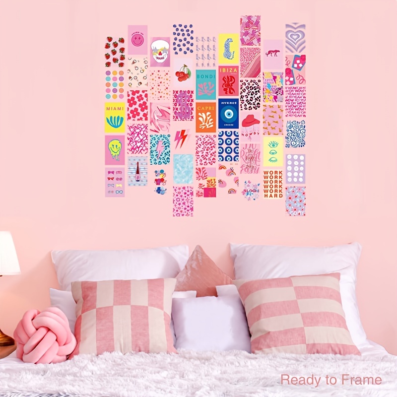 Preppy Wall Collage Kit - Preppy Room Decor Cheap Aesthetic