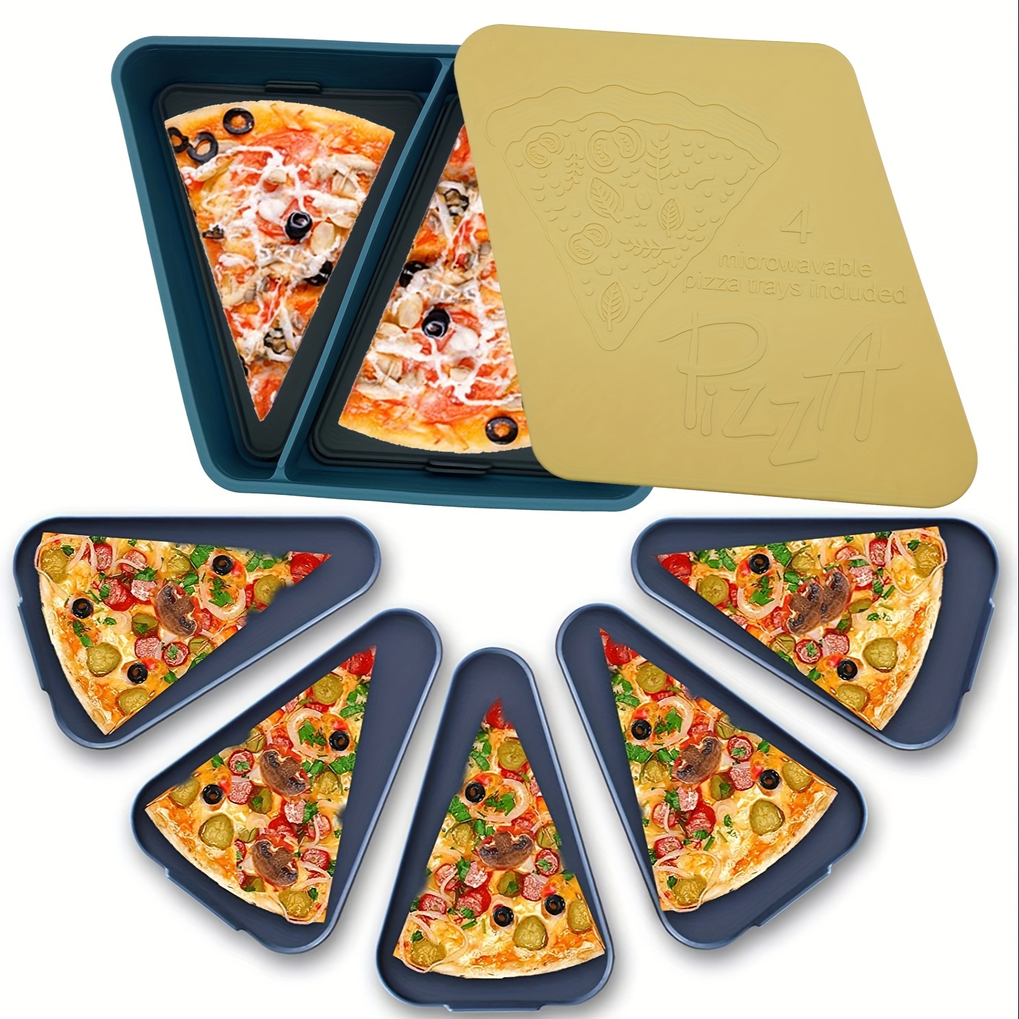 Restaurant Pizza Box Keeps Pizza Fresh Box Thicken Food Storage Box  Silicone Box 