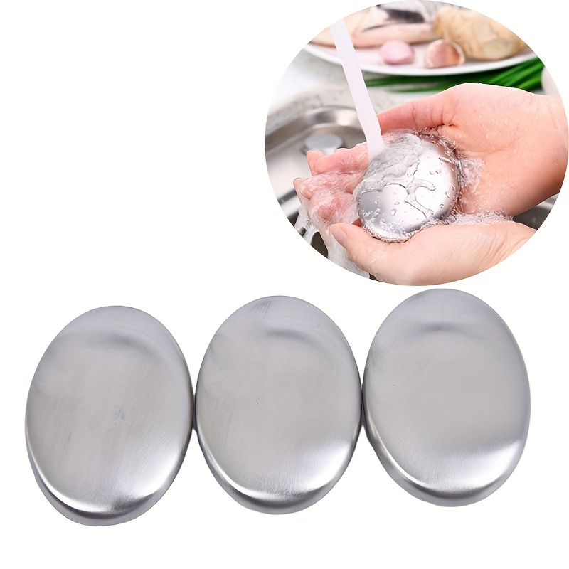 Stainless Steel Soap - Oval Shape Deodorize Smell From Hands Retail Magic  Eliminating Odor Kitchen Bar - AliExpress